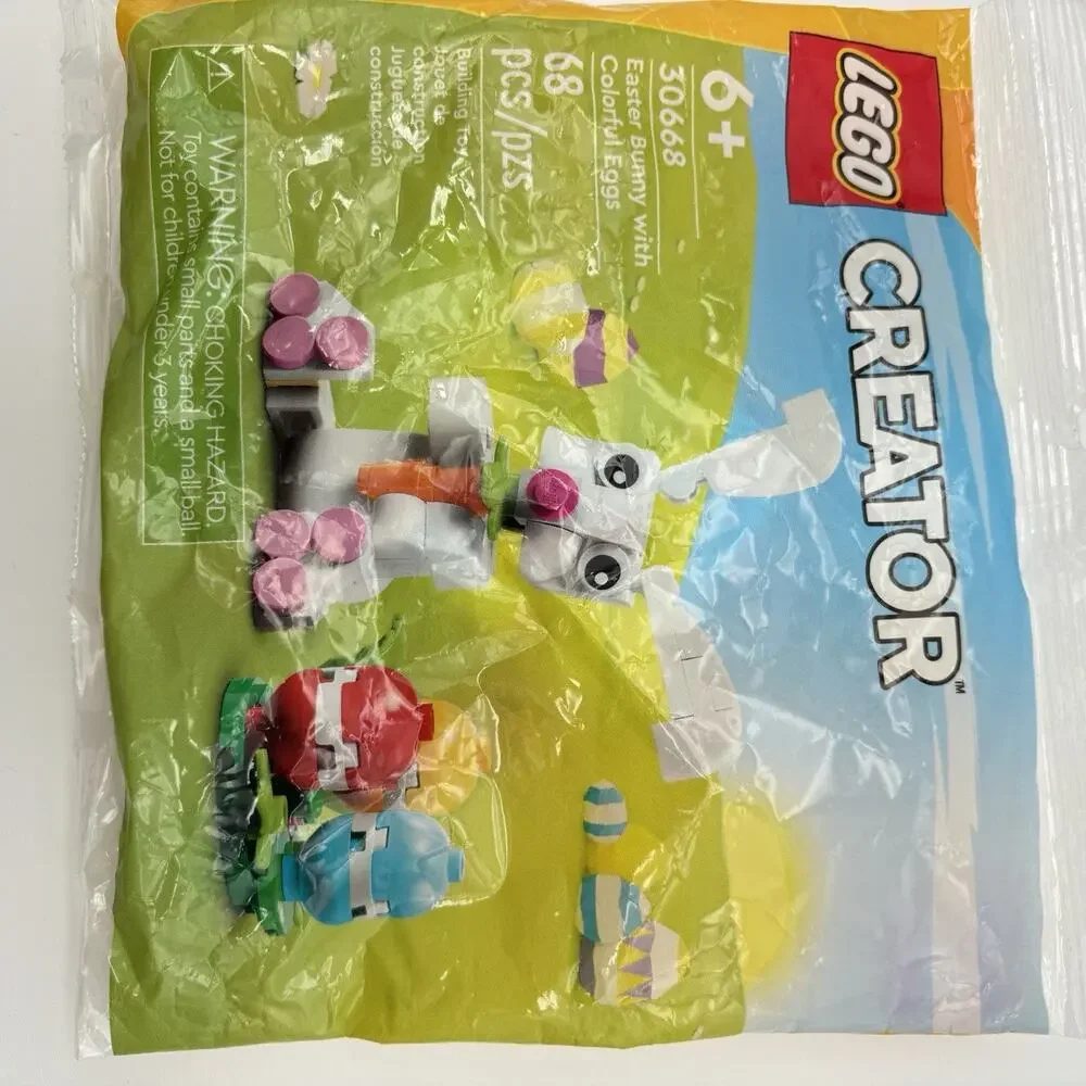 LEGO Creator Easter Bunny Colorful Eggs Building Toy 30668 Basket Gift. Sealed.